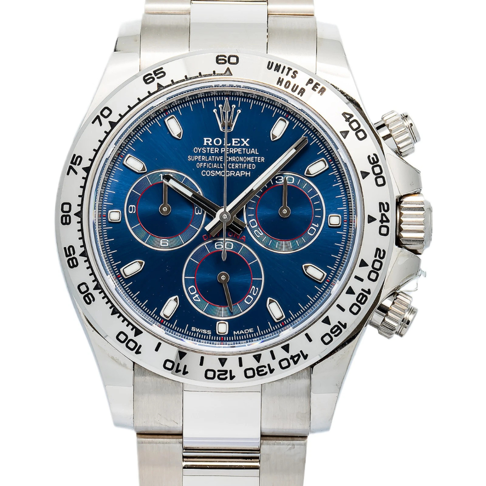 Rolex Daytona Chronograph 116509 Blue Dial, White Gold - Image 4