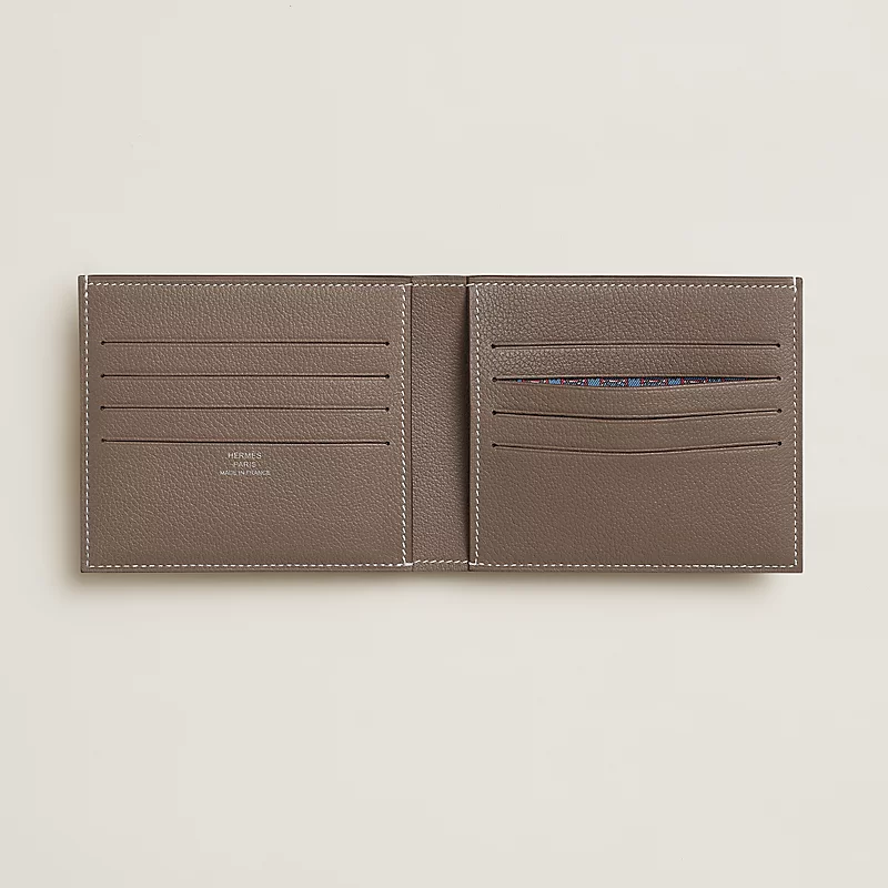 Hermes Citizen Twill Compact Card Holder - Image 6