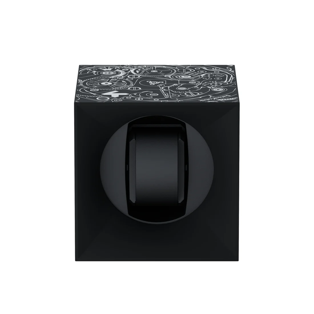 Swiss Kubik Startbox Black Soft Touch Single Watch Winder - Image 12