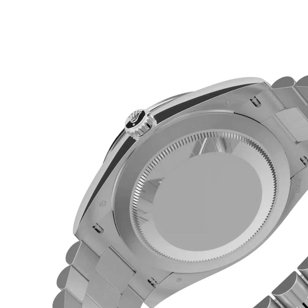 Rolex Day-Date 40 228396TBR Platinum Olive Green Dial Diamond Bezel - Image 5